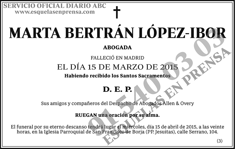 Marta Bertrán López-Ibor